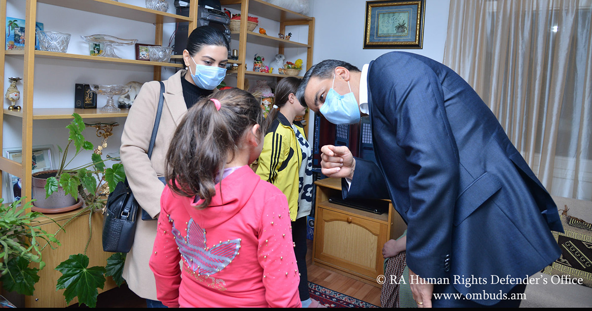 Մարդու իրավունքների պաշտպանն այցելել է «ՍՕՍ մանկական գյուղեր» հայկական բարեգործական հիմնադրամ