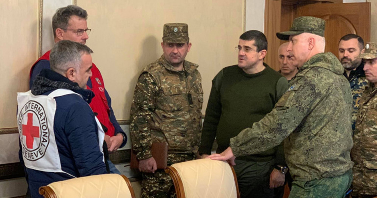 ՌԴ խաղաղապահ զորակազմի հրամանատարի և Կարմիր Խաչի ներկայացուցչի հետ քննարկել ենք զոհվածների մարմինների փոխանակման հարցերը. ԱՀ նախագահ