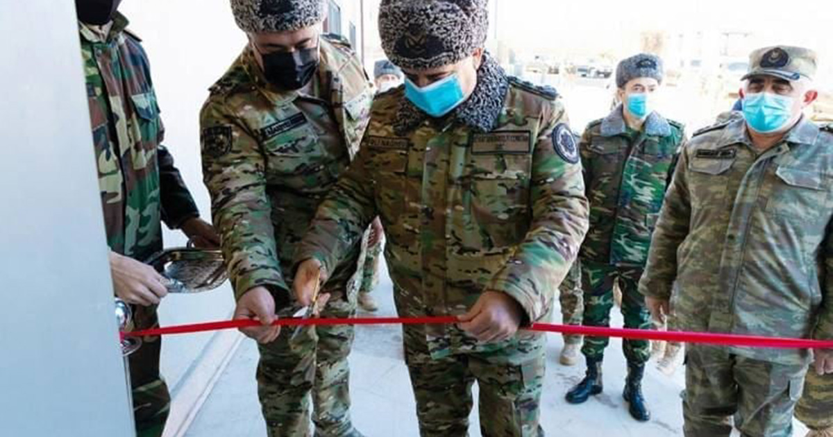 Շուշիում բացվել է Ադրբեջանի Պետանվտանգության ծառայության նոր վարչական շենքը (լուսանկարներ)