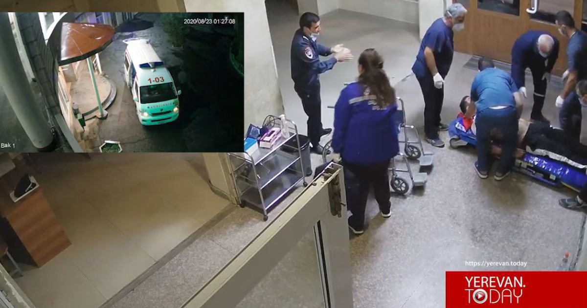 Ոստիկանները վարորդին դաժանորեն ծեծի ենթարկելուց հետո, սայլակով, լրիվ անգիտակից վիճակում, չգիտես ինչու՝ տեղափոխել են Մասիվի հիվանդանոց (տեսանյութ)