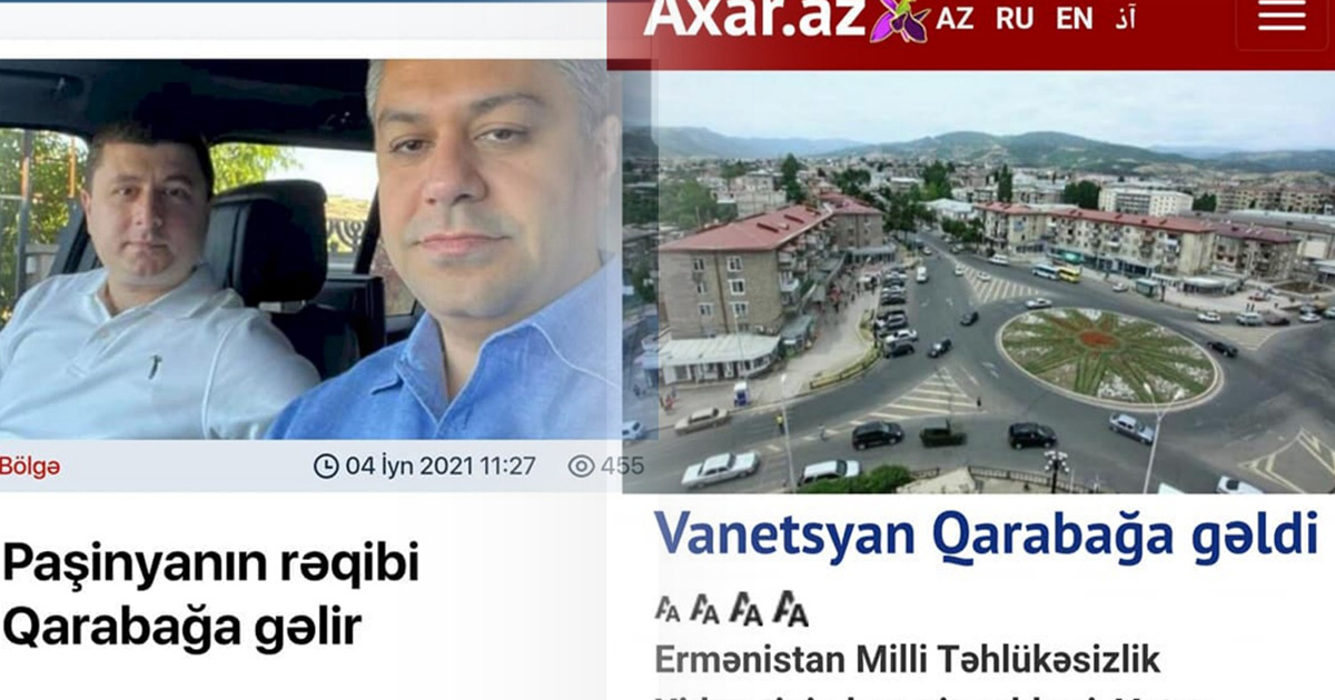 Ադրբեջանական ԶԼՄ-ները ուշադիր հետևում են «Պատիվ ունեմ» դաշինքի վարչապետի թեկնածու Արթուր Վանեցյանի՝ Արցախ այցին (լուսանկարներ)