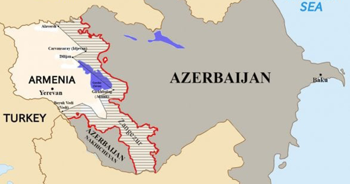Ադրբեջան հորջորջվող արհեստածին կազմավորման երազած Հայաստանը պատկերված է այս «քարտեզում»․ Ոսկանյան