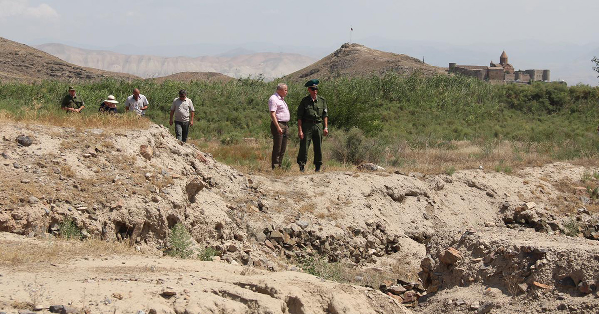 Հայաստանում ՌԴ դեսպանն այցելել է Երասխի սահմանամերձ հատվածներ
