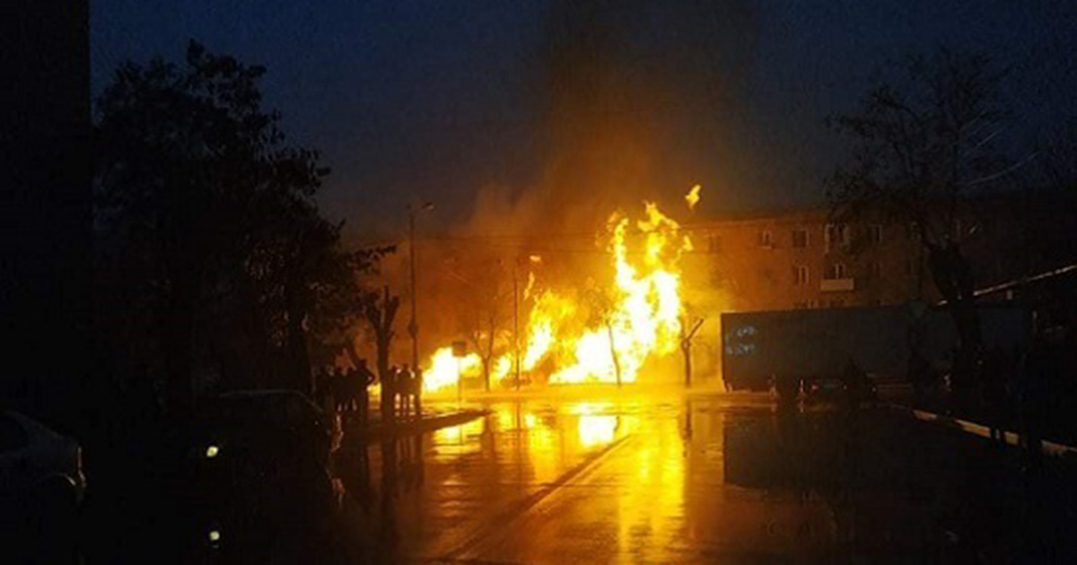 Արտաշիսյան փողոցում տեղի է ունեցել ՃՏՊ՝ հրդեհի բռնկմամբ․ կա զոհ