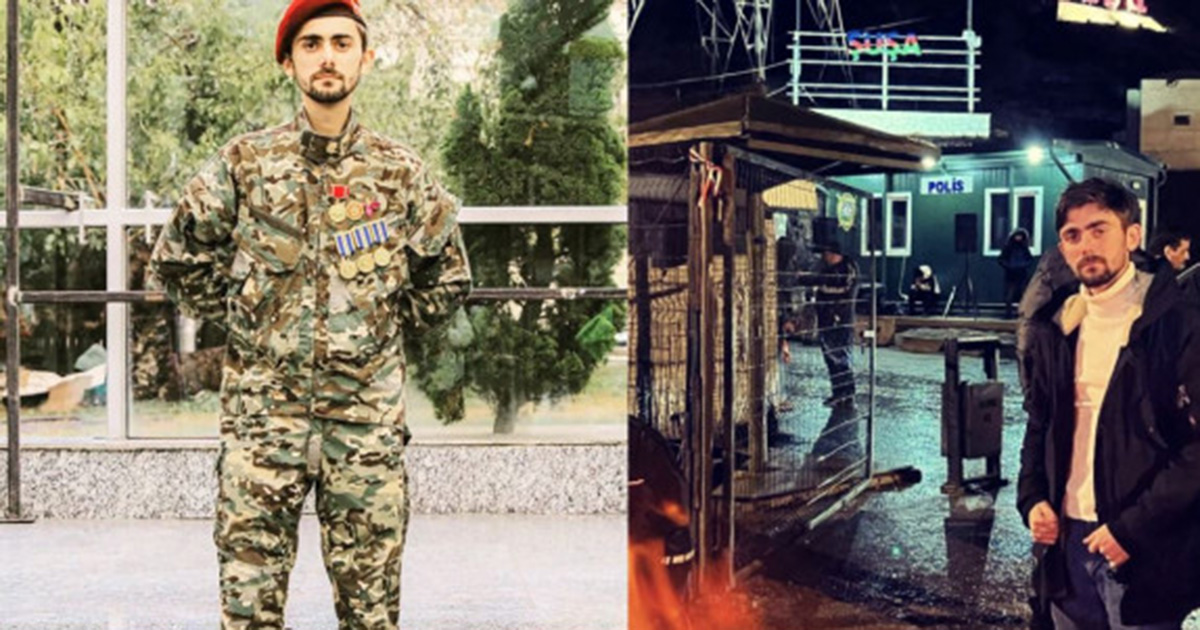 Ադրբեջանցի զինվորականը «բնապահպանների» շարքերում (լուսանկար)
