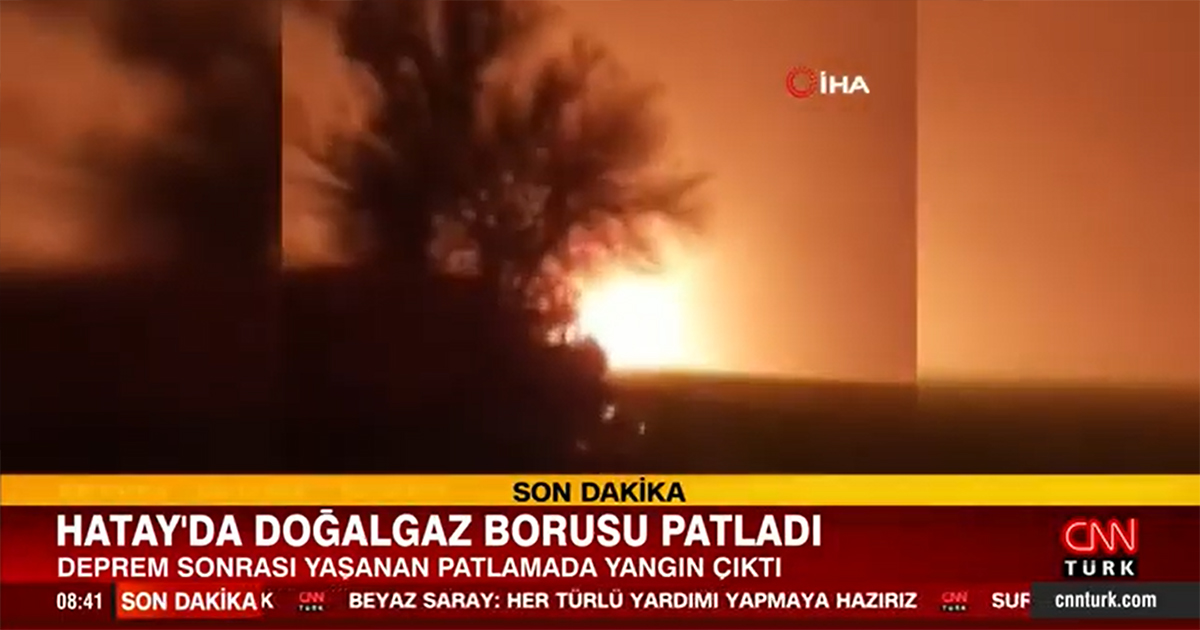 Թուրքիայում պայթյուն է որոտացել գազամուղ խողովակաշարում (տեսանյութ)