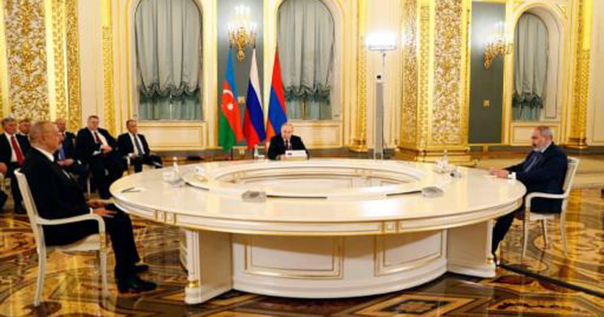 Ավարտվել են Հայաստանի, Ռուսաստանի և Ադրբեջանի ղեկավարների եռակողմ բանակցությունները