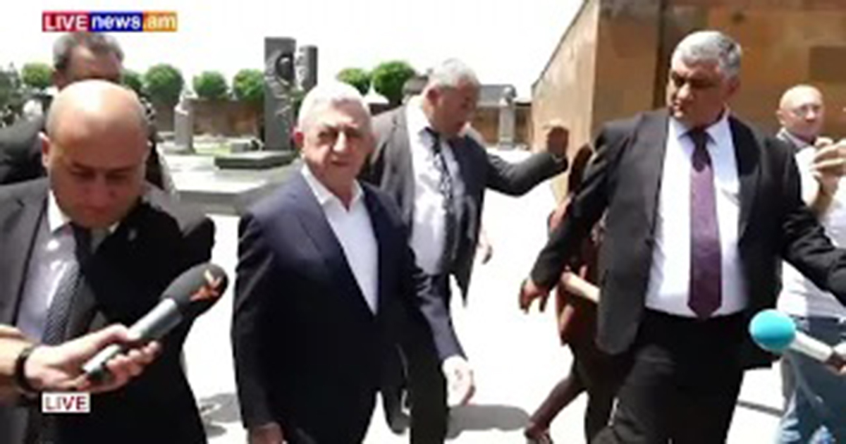 Ամեն ինչ իր ժաանակին է լինելու․ Սերժ Սարգսյան (տեսանյութ)