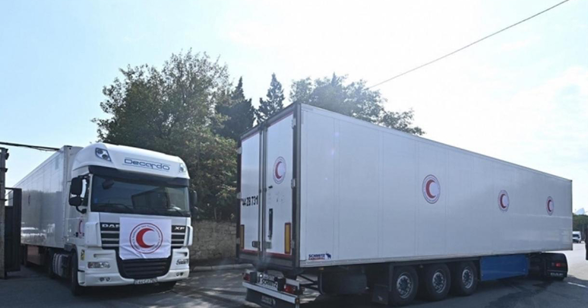 Ադրբեջանը պարենային մթերքով բեռնված բեռնատարներ է ուղարկել դեպի Լեռնային Ղարաբաղ