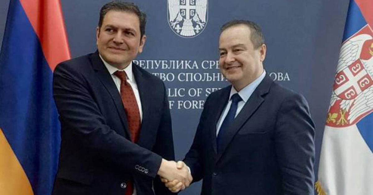 ՀՀ ԱԳ փոխնախարարն ու Սերբիայի ԱԳՆ պետքարտուղարն անդրադարձել են Հայաստանի և Ադրբեջանի միջև հարաբերությունների կարգավորման գործընթացին
