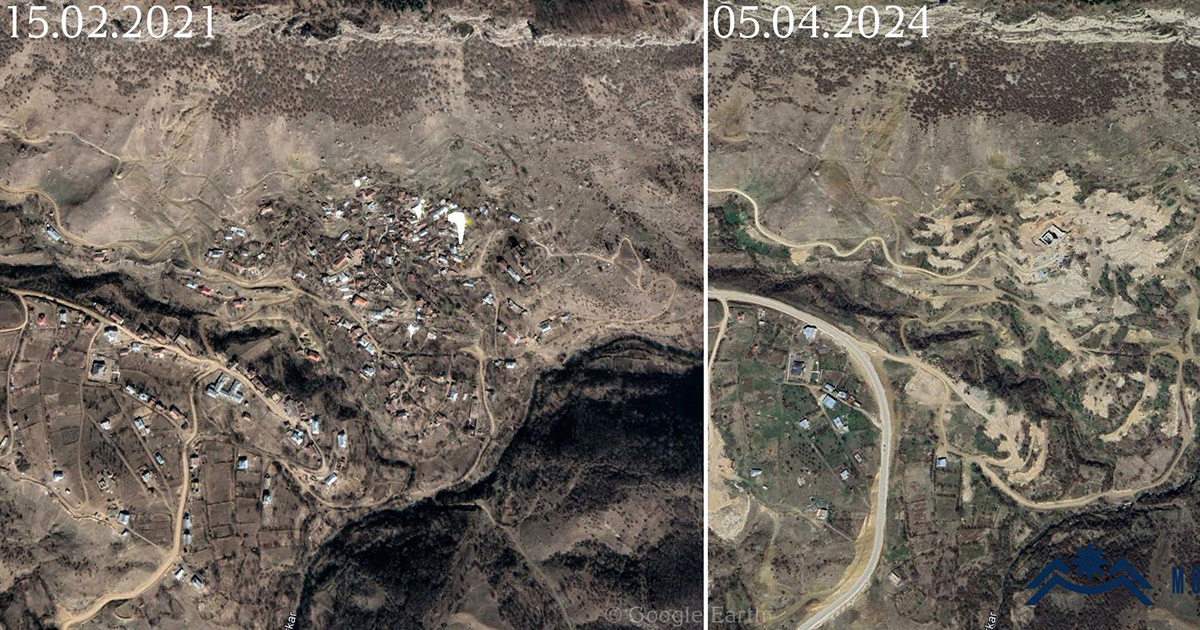 Ադրբեջանը հիմնահատակ ավերել է Քարինտակ գյուղը