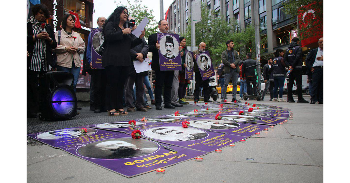Թուրքիայի ընդդիմադիր DEM կուսակցությունը ոգեկոչել է Հայոց ցեղասպանության զոհերի հիշատակը