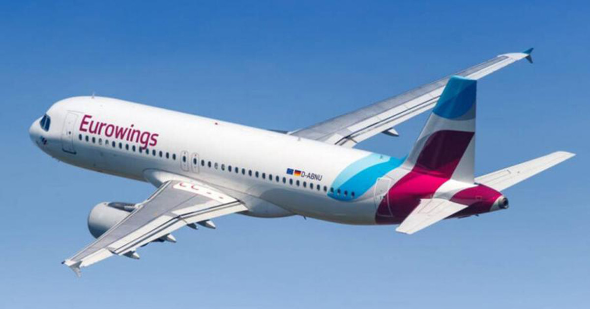 Eurowings ավիաընկերությունը մայիսի 4-ից մեկնարկել է Բեռլին -Երևան- Բեռլին երթուղով չվերթները
