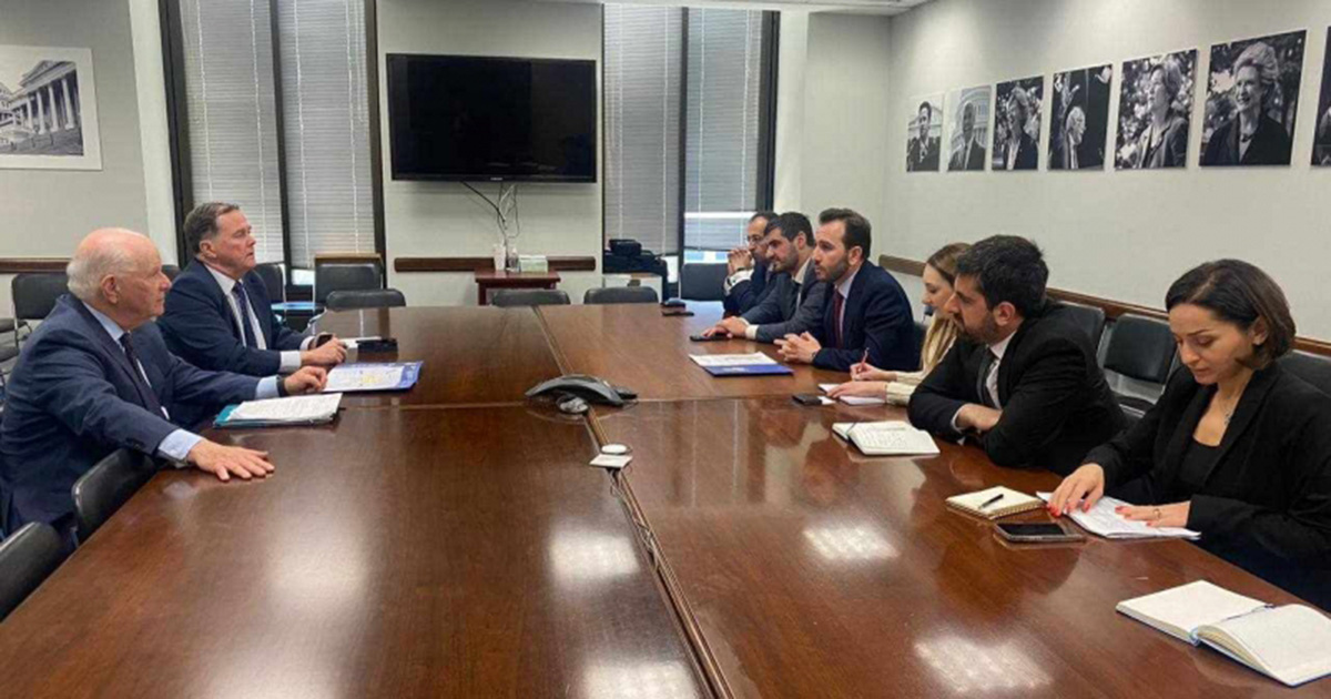 Հայ պատգամավորները Վաշինգտոնում հանդիպել են ԱՄՆ Սենատի արտաքին հարաբերությունների հանձնաժողովի նախագահ, սենատոր Բեն Քարդինին