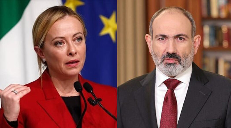 Նիկոլ Փաշինյանը՝ Ջորջա Մելոնիին ազգային տոնի՝ Հանրապետության օրվա առիթով շնորհավորական ուղերձ է հղել