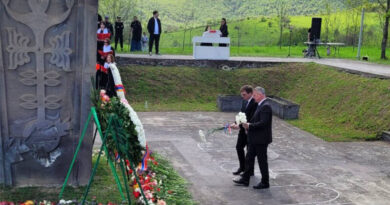 ՌԴ ԱԳՆ առաջապահ խմբի դիվանագետները Սյունիքում մասնակցել են Ցեղասպանության ոգեկոչման միջոցառմանը